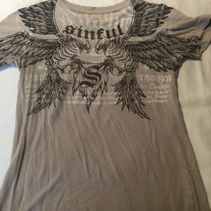 Sinful short-sleeved t-shirt